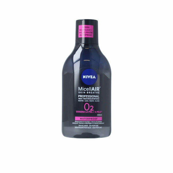 Nivea Agua micelar profesional kaksifaasinen vedenkestävä 400 ml | Vuodevaatteet.fi