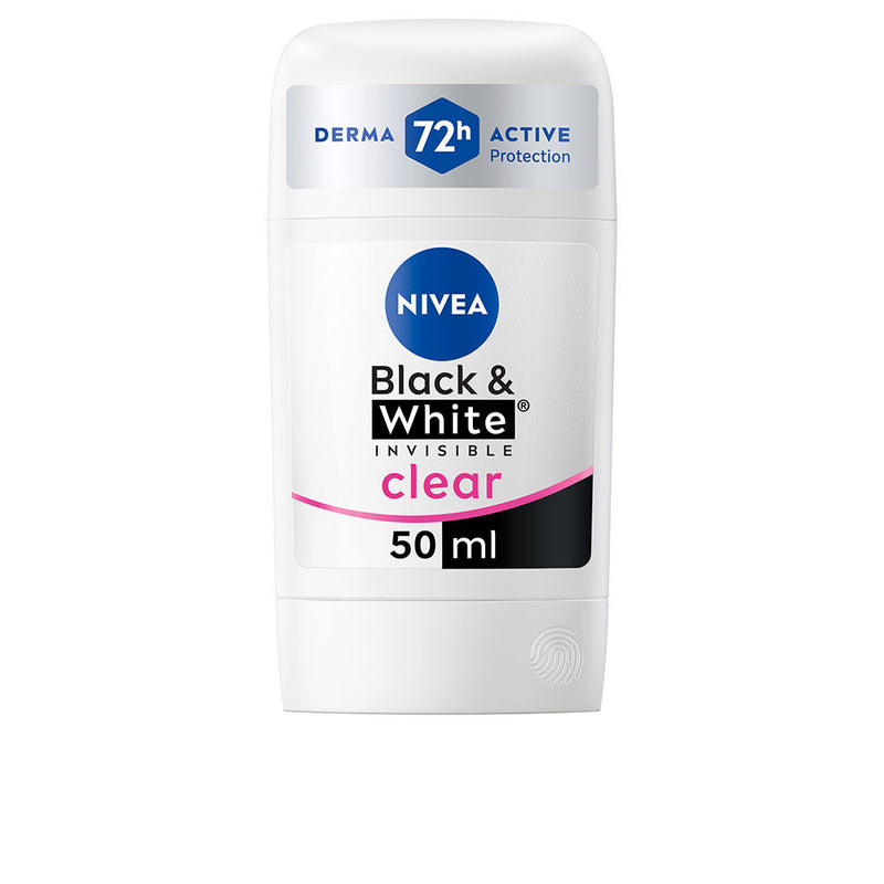 Nivea Black & White Invisible Desodorante Stick 50 Ml | Vuodevaatteet.fi