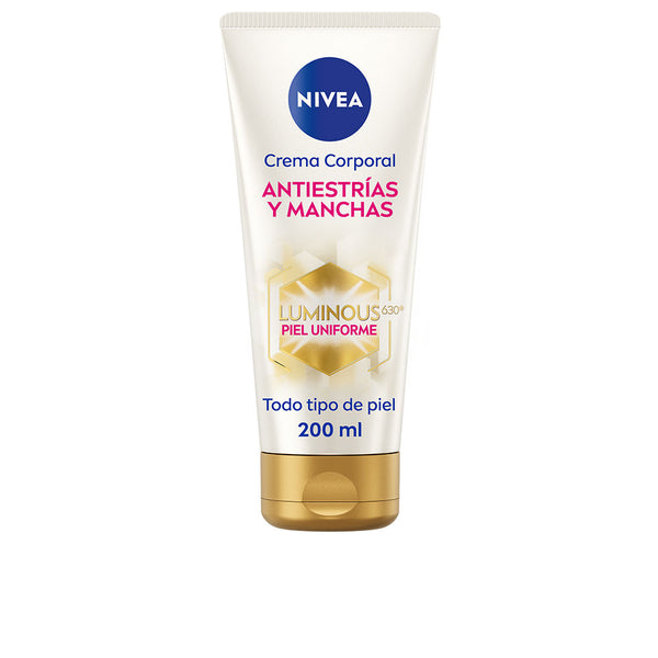 Nivea Luminous 630º Anti-Spoint Anti-Stretch Mark Body Cream 200 Ml | Vuodevaatteet.fi