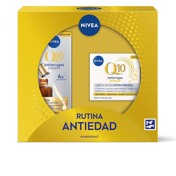 Nivea Q10 Anti-Aging Routine Case 2 Pcs | Vuodevaatteet.fi