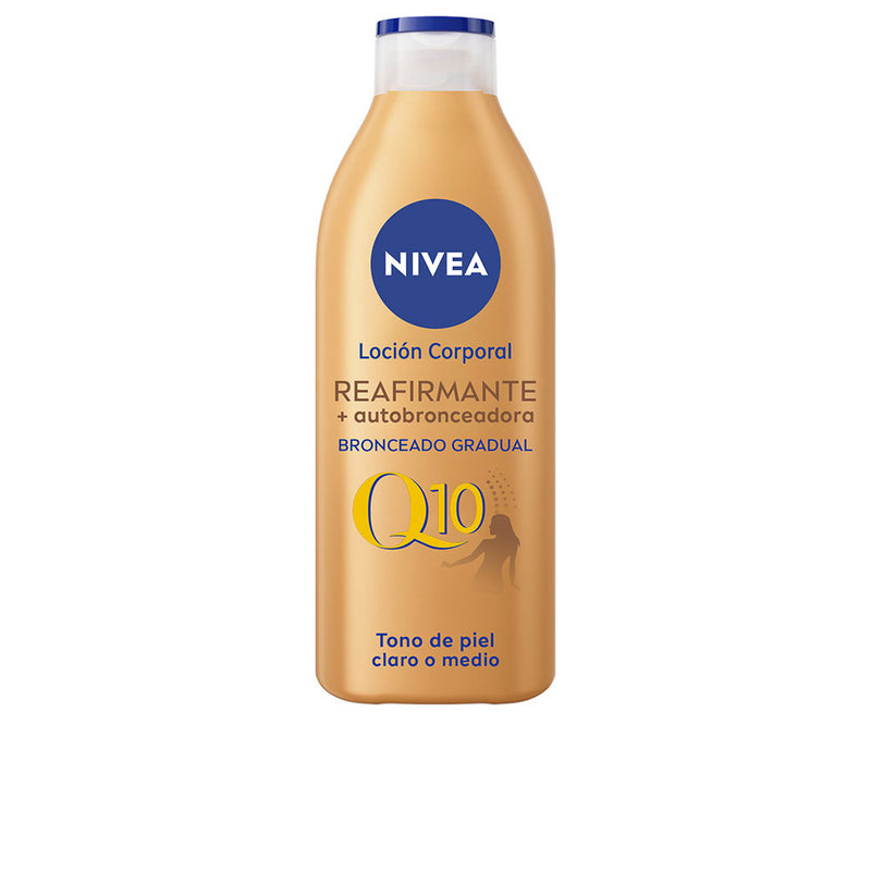 Nivea Q10+ Firming + Self-Tanning Body Lotion 400 Ml | Vuodevaatteet.fi