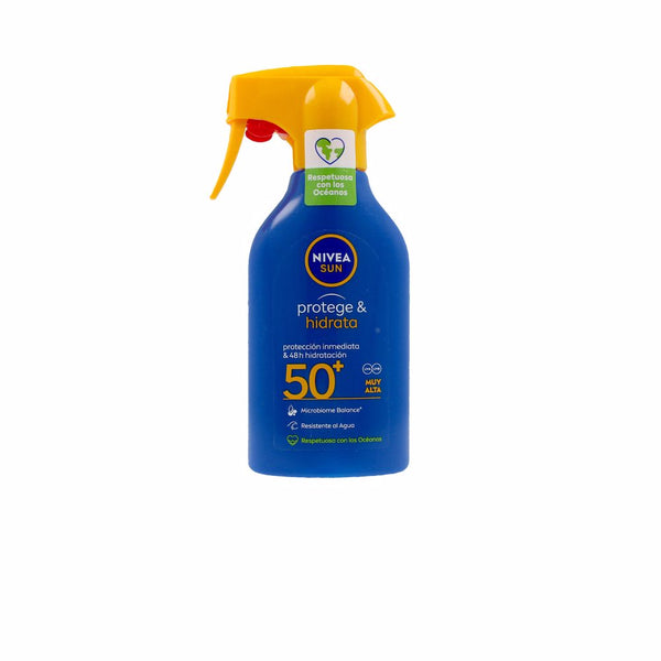 Nivea Sun protege&hidrata suihke spf50+ 270 ml | Vuodevaatteet.fi