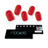 Nooves Gel Nail Film Crimson Red Premium Luxe Solid #Red 20 U | Vuodevaatteet.fi