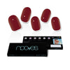 Nooves Gel Nail Films Midnight Rain Premium Luxe Solid #Red 20 U | Vuodevaatteet.fi