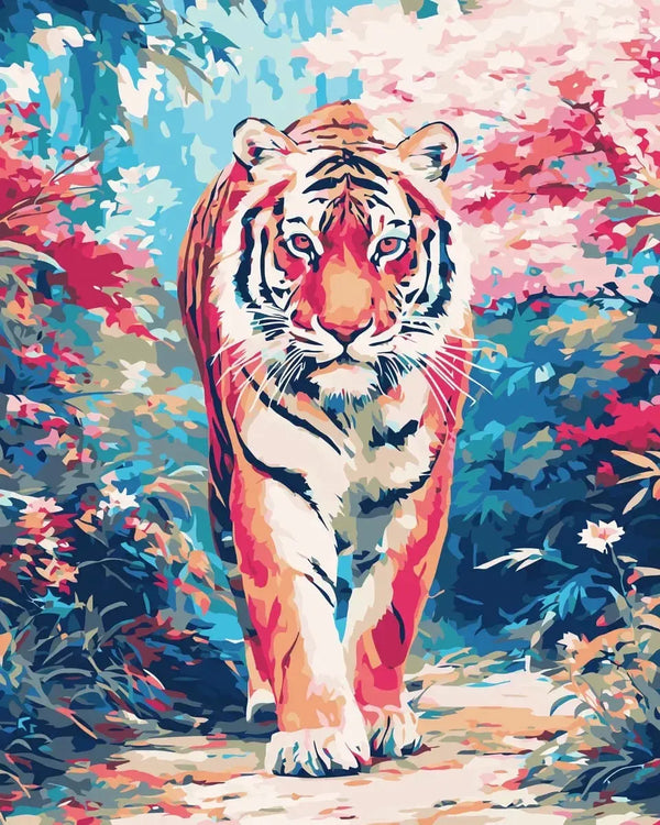 Majestic Tiger 40x50cm - Paint By Numbers