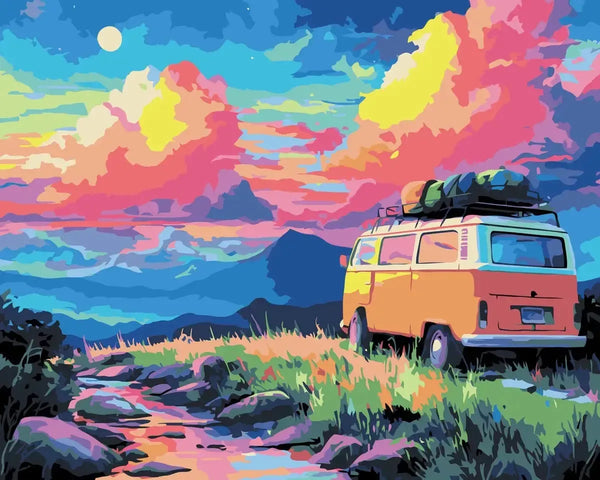Road Trip 40x50cm - Paint By Numbers