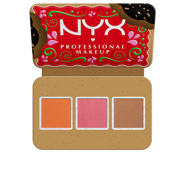 Nyx Professional Make Up Buttermelt Palette Bronzer And Blush #Light/Medium 12 Gr | Vuodevaatteet.fi