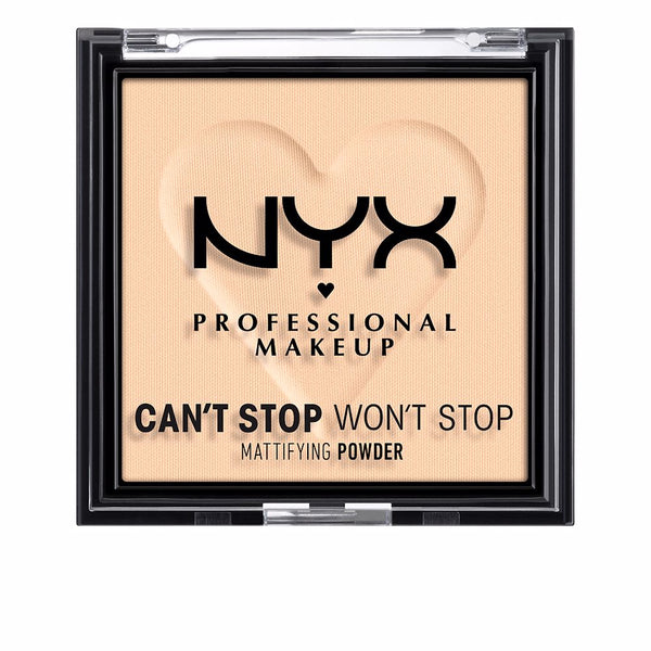 Nyx Professional Make Up Can't stop won't stop mattifying powder #light | Vuodevaatteet.fi