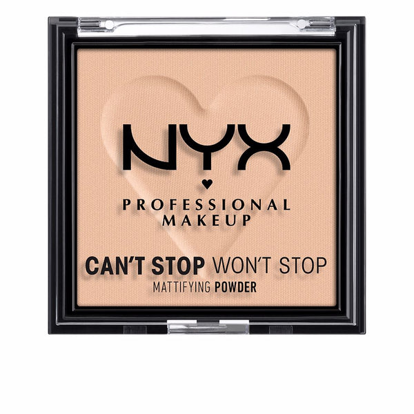 Nyx Professional Make Up Can't stop won't stop mattifying powder #vaalea keskisävy | Vuodevaatteet.fi