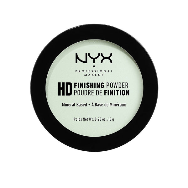 Nyx Professional Make Up Hd finishing powder mineraalipohjainen #mint green | Vuodevaatteet.fi