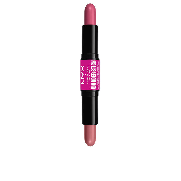 Nyx Professional Make Up Wonder stick blush #01 - vaalea persikka ja vaaleanpunainen vauva 4 gr | Vuodevaatteet.fi