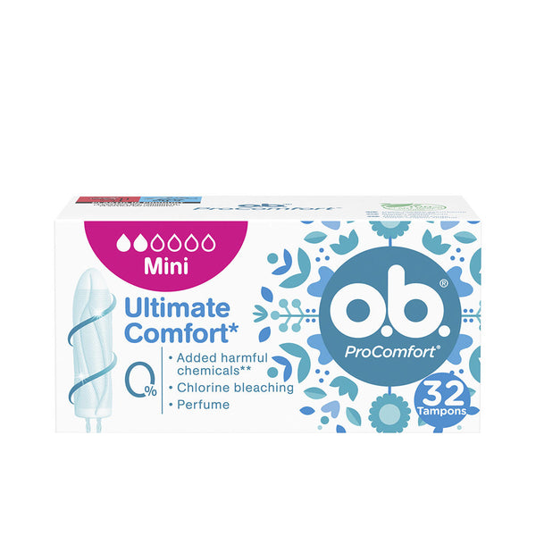 Ob o.b. ProComfort Mini 32 kpl – pieni mutta tehokas | Vuodevaatteet.fi