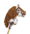 Super Hobby Horse - Super Hobby Horse Premium keppihevonen ruskea leopardikuvio ruskealla harjalla A4