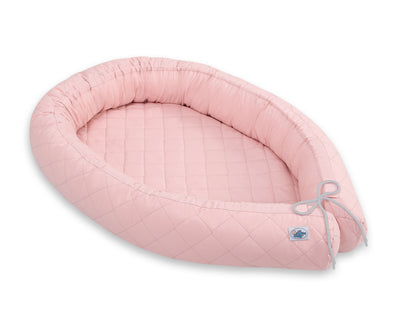 2-in-1 - Unipesä ja reunapehmuste - pastel pink