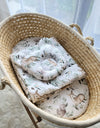 Vauvan Peitto Ja Tyyny - Puuvilla - Teddy Bear - Woodland Olive