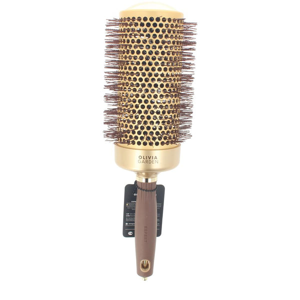 Olivia Garden Expert Blowout Speed Wavy Gold And Brown Bristles #65 1 U | Vuodevaatteet.fi