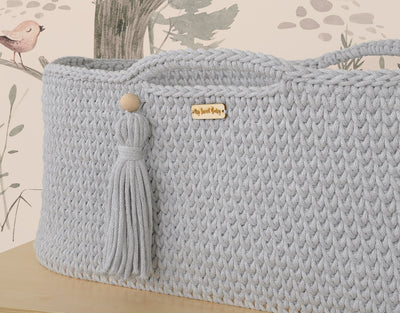 Moseskori - Puuvilla - Gray