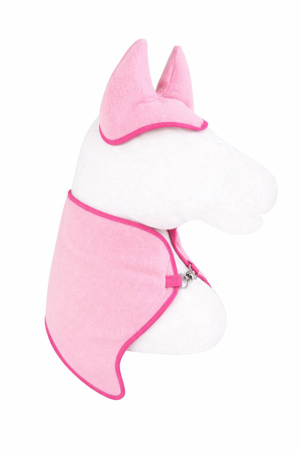 Super Hobby Horse - Hobby Horse A4 ja A5 fleeceviltin ja korvalaput - vaaleanpunainen