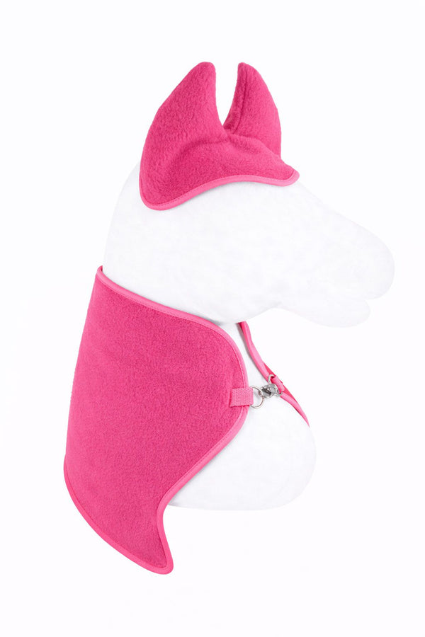 Super Hobby Horse - Hobby Horse A4 ja A5 setti: fleecehuopa + korvalaput - tummanpinkki