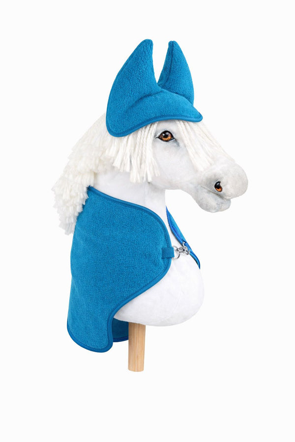 Super Hobby Horse - Hobby Horse A4 ja A5 setti: fleecehuopa + korvalaput - turkoosi