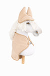 Super Hobby Horse - Hobby Horse A4 ja A5 fleecehuopa ja korvahuppu - beige