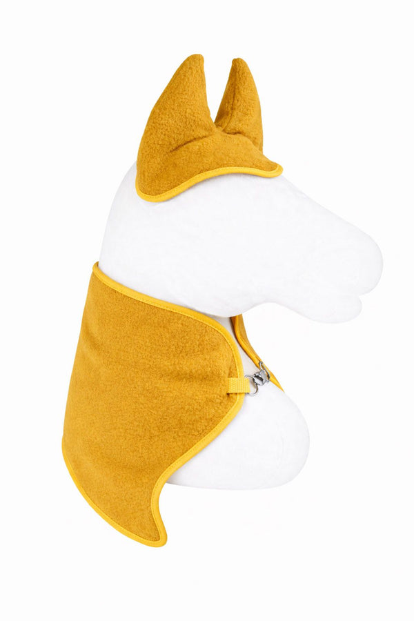 Super Hobby Horse - Hobby Horse A4 ja A5 -setti: fleecehuopa + korvalaput - hunajankeltainen