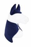 Super Hobby Horse - Hobby Horse A4 ja A5 -setti: fleecehuopa ja korvaläpät - deniminsininen