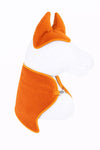 Super Hobby Horse - Hobby Horse A4 ja A5 setti: fleecehuopa + korvalaput - oranssi