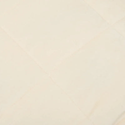 Painopeitto vaalea kerma 235x290 cm 11 kg kangas