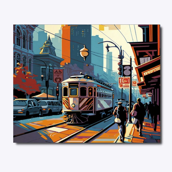 The Heart of the City - Paint By Numbers