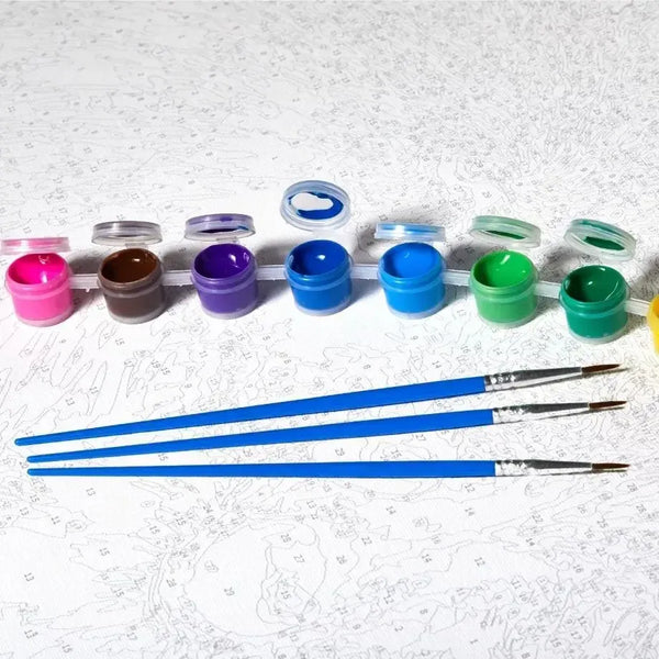 Loving Lions - Paint By Numbers