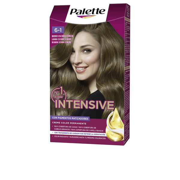Palette Intensive Dye #6.1-Dark Ash Blonde 1 U | Vuodevaatteet.fi