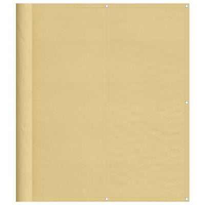Parvekesuoja hiekka 120x800 cm 100% polyesteri Oxford kangas