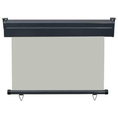 Parvekkeen sivumarkiisi 105x250 cm harmaa
