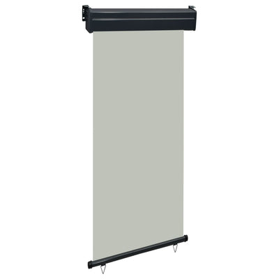 Parvekkeen sivumarkiisi 105x250 cm harmaa