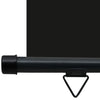 Parvekkeen sivumarkiisi 105x250 cm musta