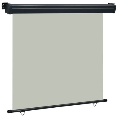Parvekkeen sivumarkiisi 170x250 cm harmaa