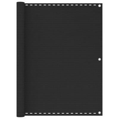 Parvekkeen suoja HDPE 120x500 cm antrasiitti