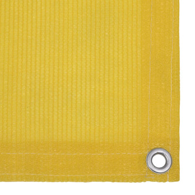 Parvekkeen suoja keltainen 75x500 cm HDPE