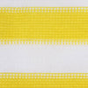 Parvekkeen suoja keltainen ja valkoinen 120x500 cm HDPE
