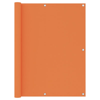 Parvekkeen suoja oranssi 120x600 cm Oxford kangas