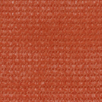 Parvekkeen suoja oranssi 75x500 cm HDPE