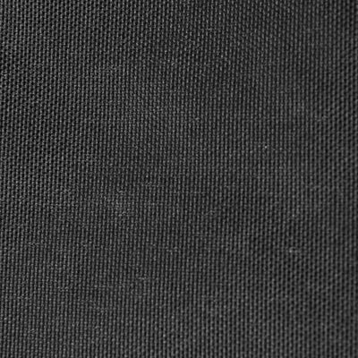 Parvekkeen suoja Oxford-kangas 75x400 cm Antrasiitti