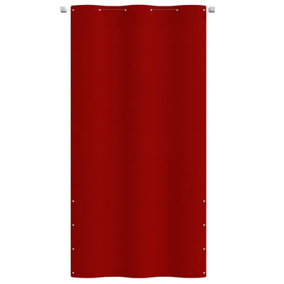 Parvekkeen suoja punainen 120x240 cm Oxford kangas