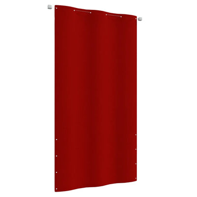 Parvekkeen suoja punainen 120x240 cm Oxford kangas