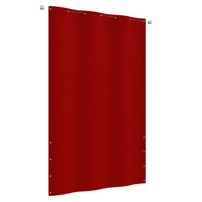 Parvekkeen suoja punainen 140x240 cm Oxford kangas