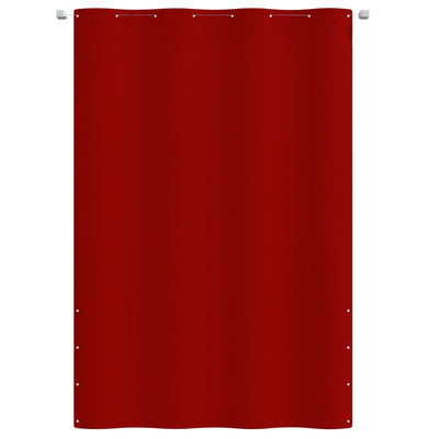 Parvekkeen suoja punainen 160x240 cm Oxford kangas
