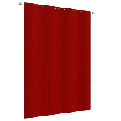 Parvekkeen suoja punainen 160x240 cm Oxford kangas