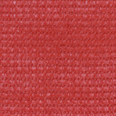 Parvekkeen suoja punainen 75x600 cm HDPE