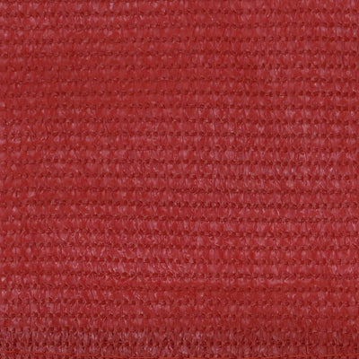 Parvekkeen suoja punainen 90x400 cm HDPE